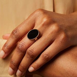 Ana Luisa Mara Onyx Ring